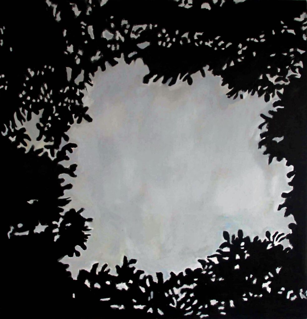 Julia Schwarz View 2013 120 cm x 110 cm Oil on canvas, SOLD