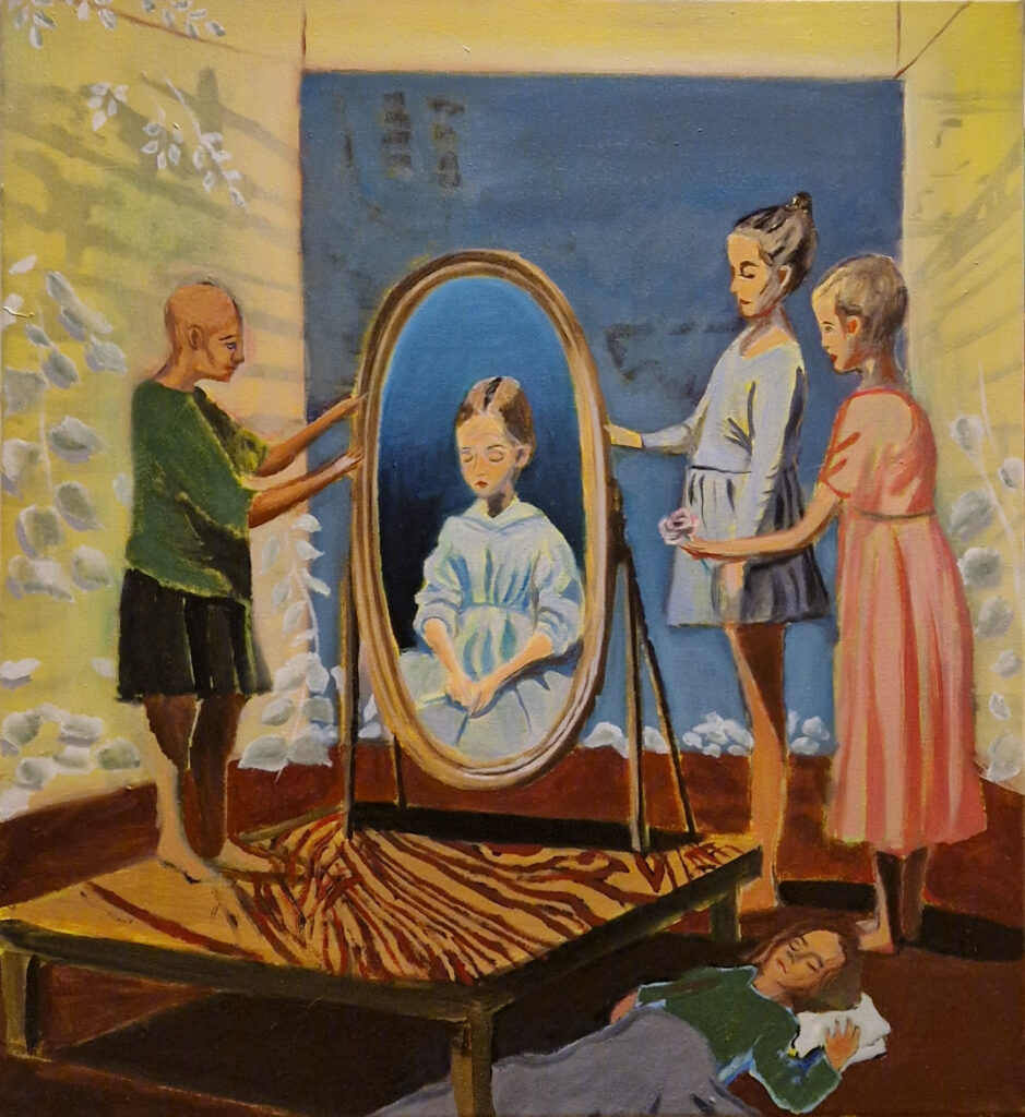 Julia Schwarz 2024 Hidden in Plain Sight, 66cm x 60cm